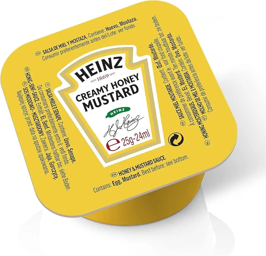 Heinz Mustard & Honey Cream Dippot 25g