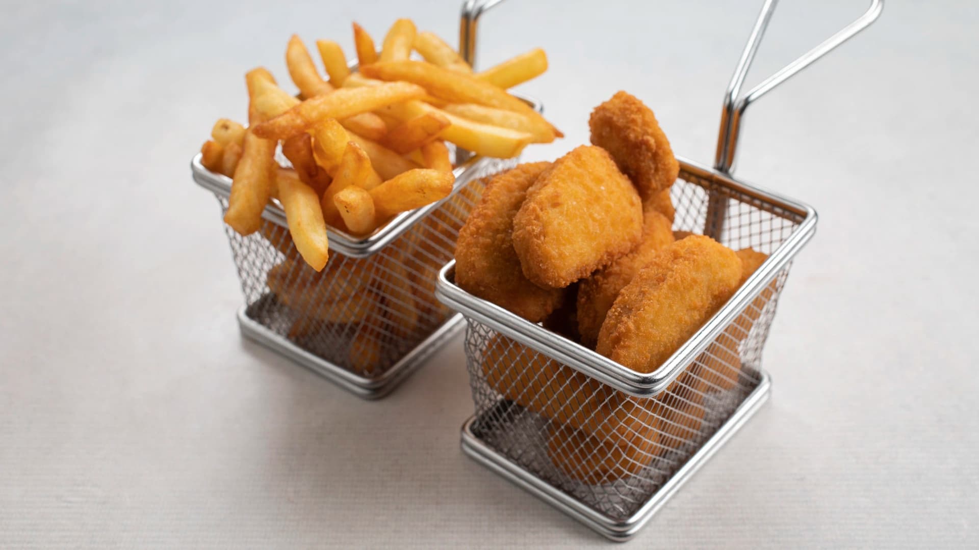 ناغتس نباتي مع البطاطس